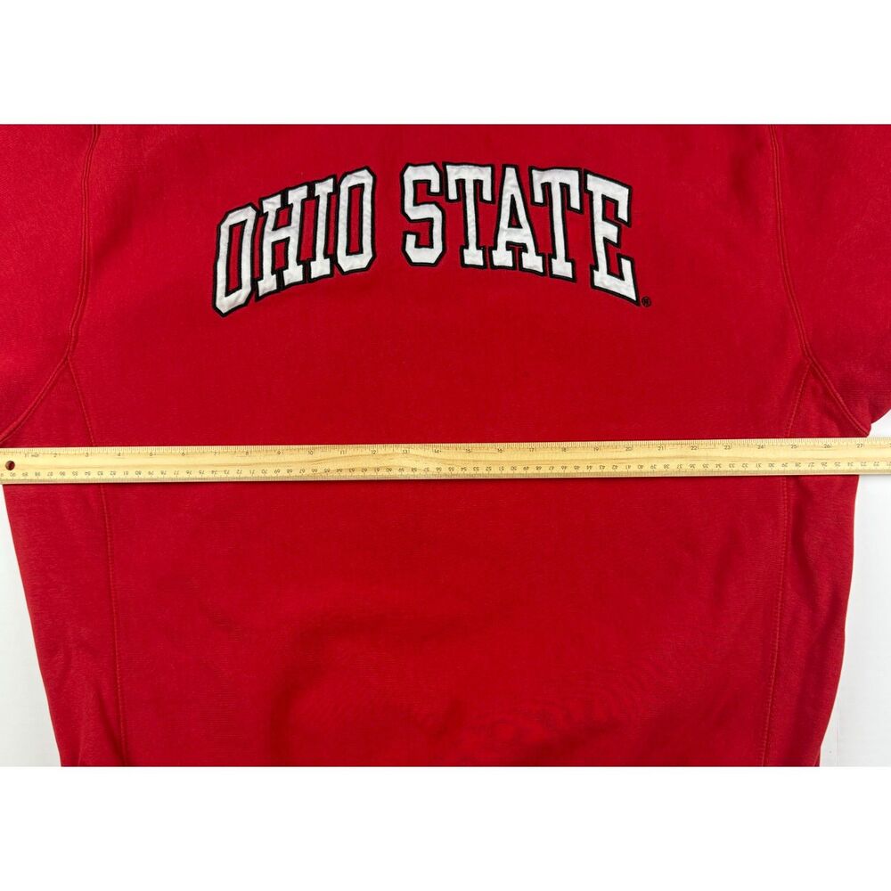 Ohio State Buckeyes Red Crewneck Sweatshirt Collegiate Unisex XL